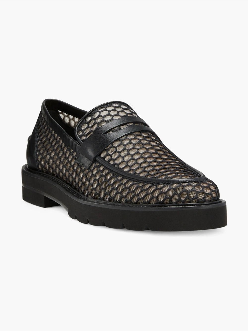Stuart Weitzman Parker Lift Penny Loafer Size 8B